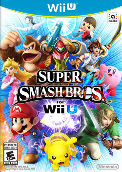 Smash Bros for Wii U Box